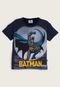 Camiseta Infantil Fakini Batman Azul-Marinho - Marca Fakini