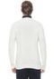 Suéter Calvin Klein Tricot Desenho Assimétrico Off-White - Marca Calvin Klein
