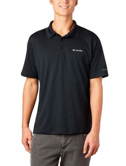 Polo Columbia Masculina Zero Rules Preta - Marca Columbia