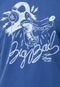 Camiseta Colcci Slim Big Bad Azul - Marca Colcci