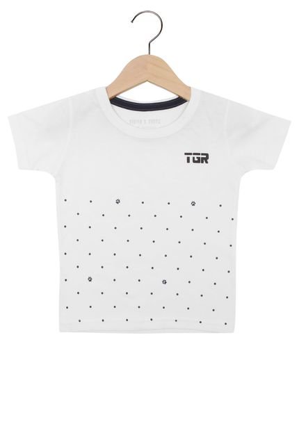 Camiseta Tigor T. Tigre Manga Curta Menino Branco - Marca Tigor T. Tigre