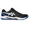 Tenis Asics Gel Dedicate 8 Corrida Preto e Azul Masculino Preto - Marca Asics