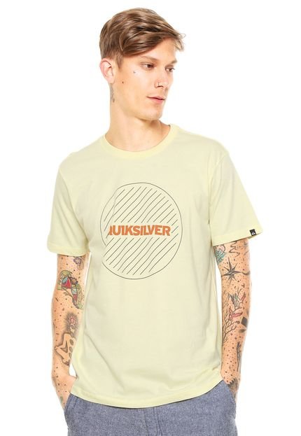 Camiseta Quiksilver Cyclope Amarela - Marca Quiksilver