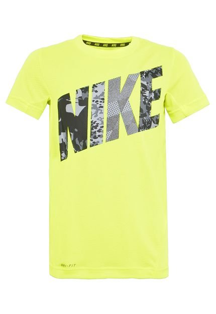 Camiseta Nike Sportswear Vapor Infantil Amarela - Marca Nike Sportswear