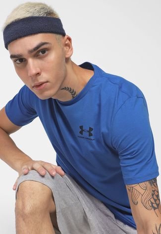 Camiseta Under Armour Sport Style Azul - Compre Agora