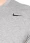 Camiseta Nike Dry Lgd 2.0 Cinza - Marca Nike
