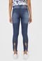 Calça Jeans GRIFLE COMPANY Skinny Cropped Zíperes Azul - Marca GRIFLE COMPANY
