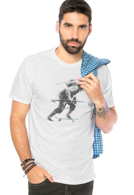 Camiseta Reserva Skate Branca - Marca Reserva
