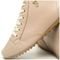 Bota Feminina Rasteira diRavena Couro New Collection cod500 - Nude - Marca diRavena