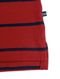 Polo Nautica Masculina Piquet Navy Stripes Vermelho Escuro - Marca Nautica