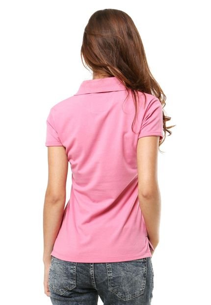 Camisa Polo Aleatory Style Rosa - Marca Aleatory