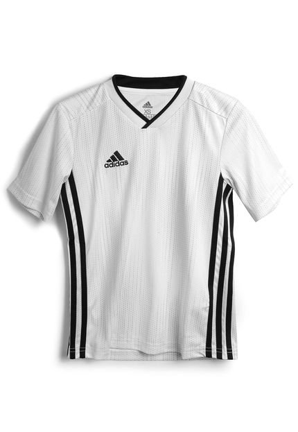 Camiseta adidas Menino Liso Branca - Marca adidas Performance