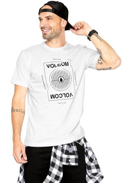 Camiseta Volcom Reverb Branca - Marca Volcom
