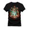 Camiseta Plus Size Estampada Premium T-Shirt Pirata Ancora - Preto - Marca Nexstar
