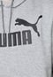 Blusa de Moletom Flanelada Fechada Puma Essentials Fleece Hoody Cinza - Marca Puma