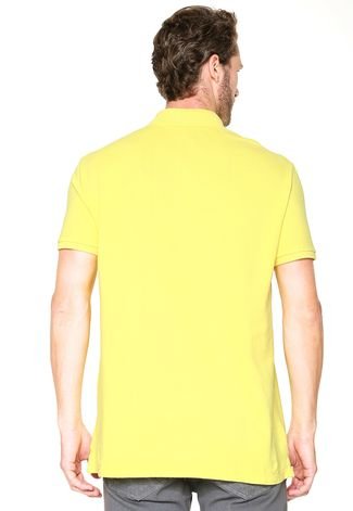 Camisa Polo Ellus Piquet Amarela
