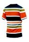Camiseta Masculina Listrado Golden River Stripes - Marca Over Fame