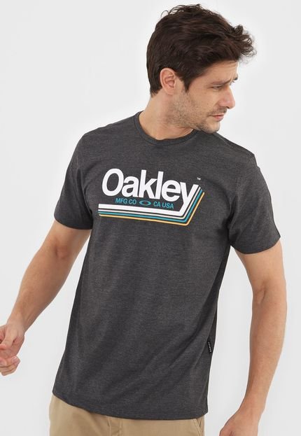 Camiseta Oakley Tractor Label Tee Grafite - Marca Oakley