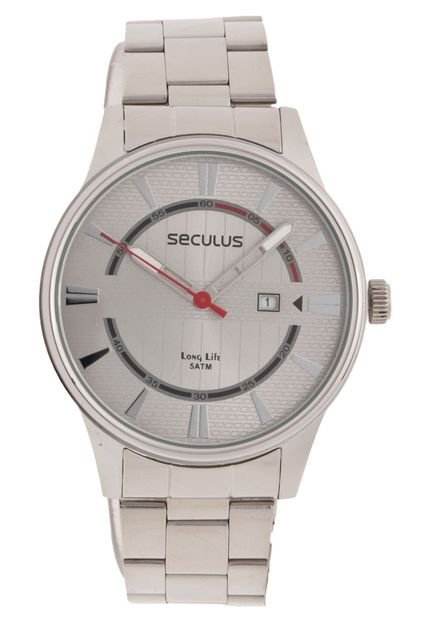 Relógio Seculus 28498G0SGNA1 Prata - Marca Seculus