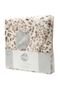 Roupão Corttex Home Design Flannel Estampado Durban M Bege/Marrom - Marca Corttex