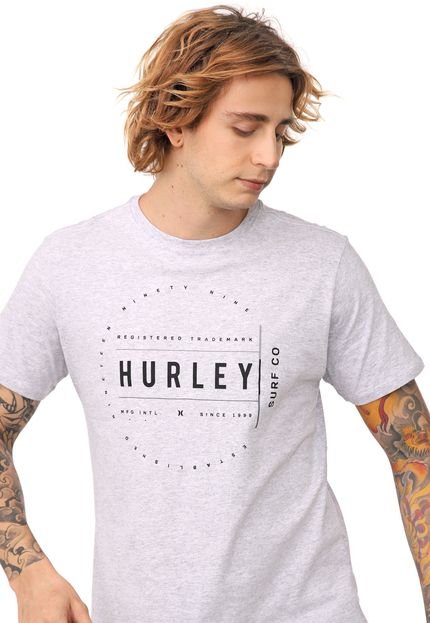 Camiseta Hurley Inbox Cinza - Marca Hurley