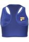 Top Dupla Face Fila Double Stripes Azul - Marca Fila