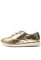 Oxford Flatform Vizzano Liso Dourado - Marca Vizzano