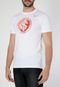 Camiseta Nike SC Internacional Basic Crest Branca - Marca Nike