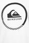 Regata Quiksilver Active Logo Branca - Marca Quiksilver