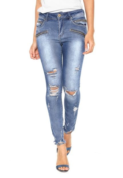 Calça Jeans It's & Co Skinny Derry Azul - Marca Its & Co