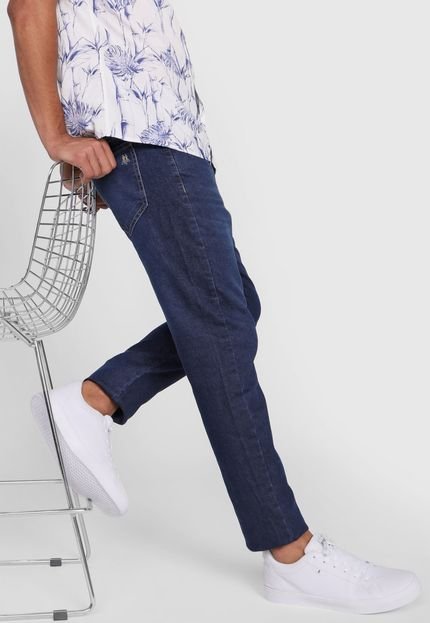 Calça Jeans Polo Wear Skinny Pespontos Azul - Marca Polo Wear