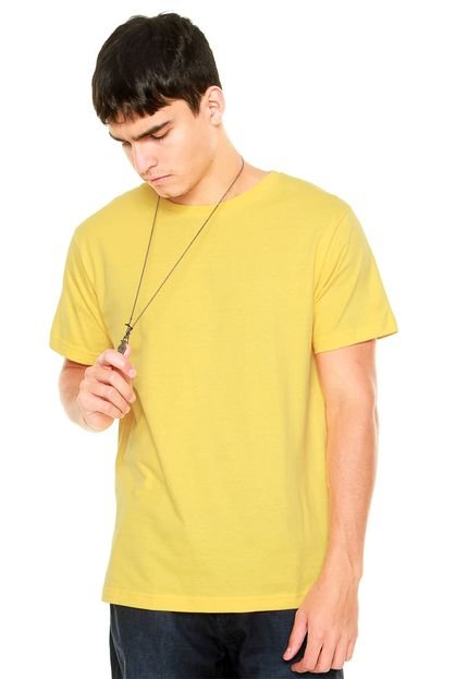 Camiseta Clothing & Co. Basic Coll Amarela - Marca Kanui Clothing & Co.