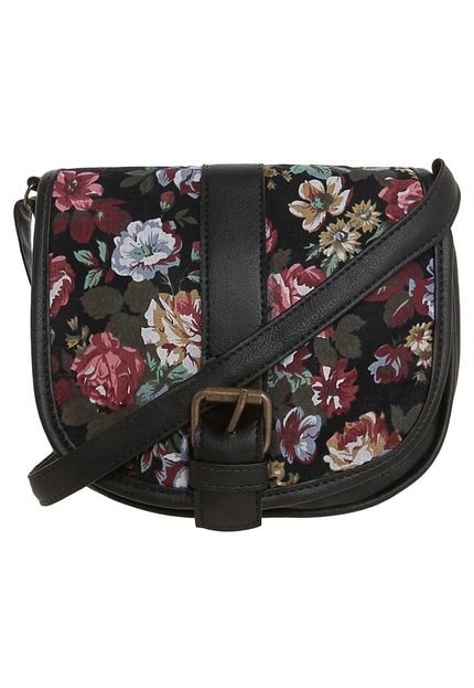 Bolsa Transversal FiveBlu Delicate Preta - Marca FiveBlu