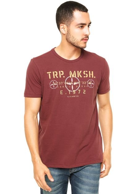 Camiseta Ellus MSKH Vinho - Marca Ellus