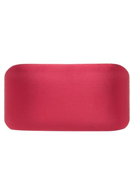 Clutch Andarella Pequena Tecido Vermelha - Marca Andarella