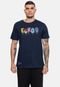 Camiseta Ecko Estampada Azul Marinho - Marca Ecko