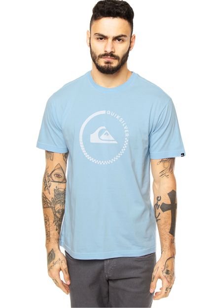 Camiseta Quiksilver Circle Check Azul - Marca Quiksilver
