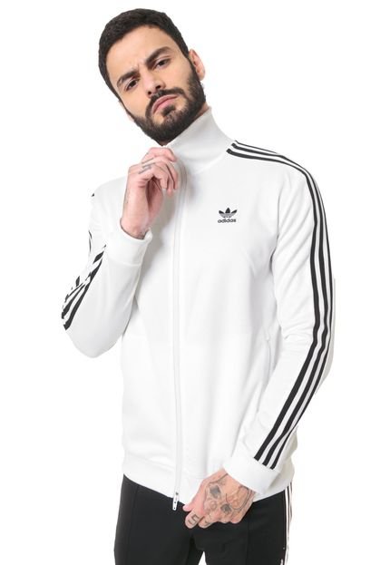 Jaqueta adidas Originals Beckenbauer Tt Branca - Marca adidas Originals