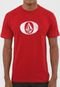 Camiseta Volcom Eliptical Vermelha - Marca Volcom