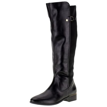 Bota Feminina Cano Alto Via Marte - 238206 A5838206 Preto - Marca Via Marte