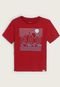 Camiseta Infantil GAP Montanhas Vinho - Marca GAP