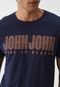 Camiseta John John Reta Azul Marinho - Marca John John