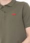 Camisa Polo Lacoste L!VE Reta Logo Verde - Marca Lacoste