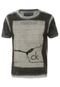 Camiseta Calvin Klein Jeans Geométrico Preto - Marca Calvin Klein Jeans