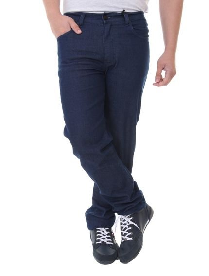 Calça Aramis Jeans Masculina Five Pockets Move Azul Médio - Marca Aramis