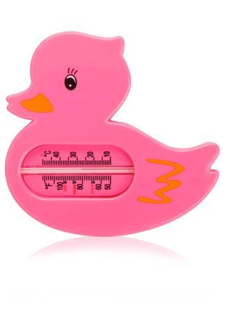 Termômetro de Banho Em Formato de Patinho - Rosa Maxi Baby