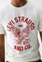 Camiseta Levis Reta Estampada Off-White - Marca Levis