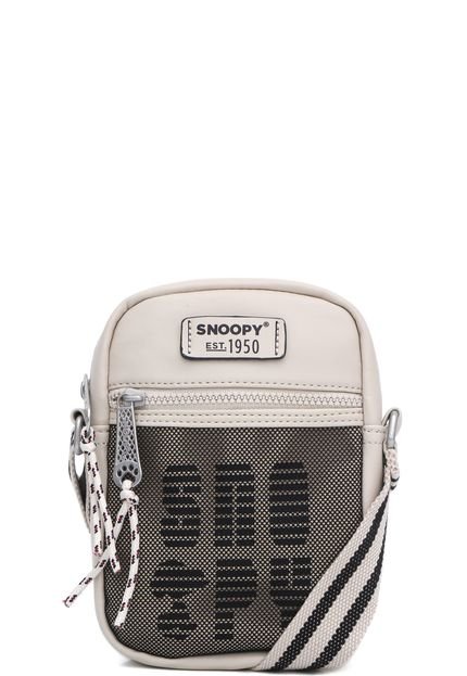 Bolsa Snoopy Shoulder Bag Bege - Marca Snoopy