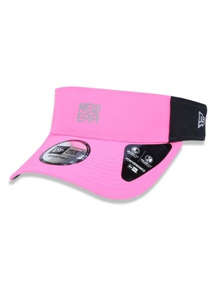 Headwear New Era Viseira New Era Brasil Aba Curva Pink - Marca New Era