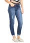 Calça Jeans Sommer Skinny Desgaste Azul - Marca Sommer